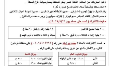 صورة بطولات الشطرنج تحت المجهر.. غياب الإجراءات الطبية بنادي الصيد ومخالفات في التحصيل المالي