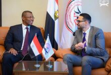 صورة رئيس الاتحاد الإفريقي للچودو يزور مقر الاتحاد المصري لبحث التعاون وتطوير اللعبة