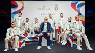 صورة تصمم أزياء بعثة مصر المشاركة في دورة ألعاب البحر المتوسط Taranto 2026