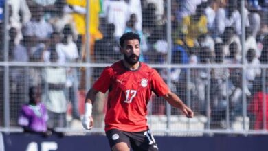 صورة بالأرقام.. اتحاد الكرة يحتفي بتألق مهند لاشين مع منتخب مصر