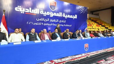 صورة الجمعية العمومية لنادي الزهور تفوض مجلس الإدارة في جدول الأعمال