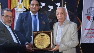 صورة الاتحاد المصري للألعاب الترفيهية والجامعة العمالية يتعاونان لنشر الأنشطة الرياضية بفروع الجامعة